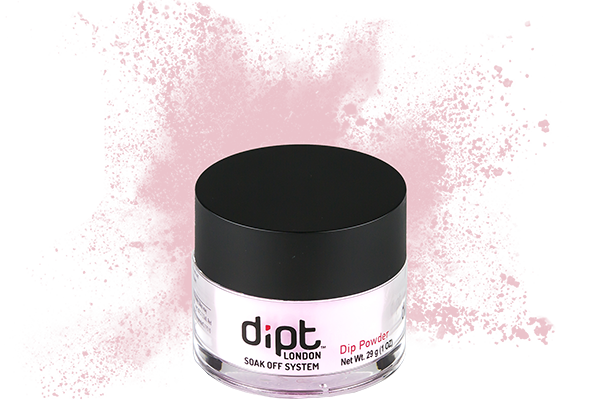dipt pale french pink nail powder, french pink dip powder