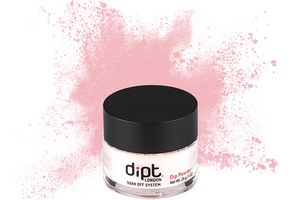 dipt neutral pink nail powder, light pink dip powder