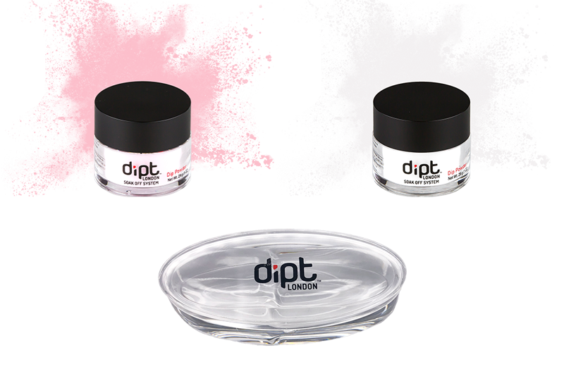 french manicure dip kit, french kit nail powder